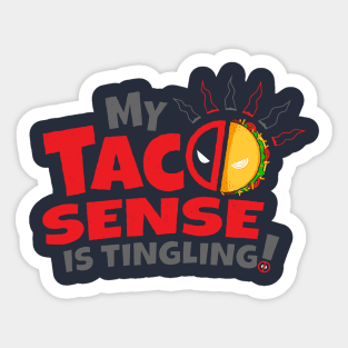 Taco Sense Sticker